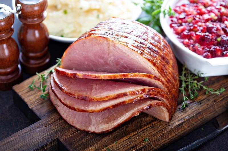 Szynka wędzona parzona z beczki 500 g