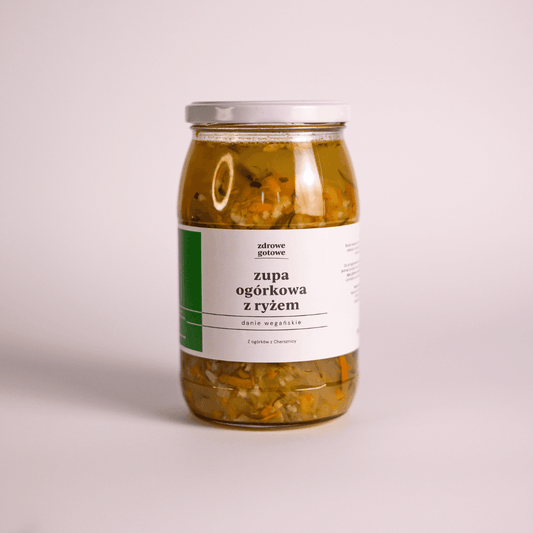 Zupa ogórkowa z ryżem 900 ml